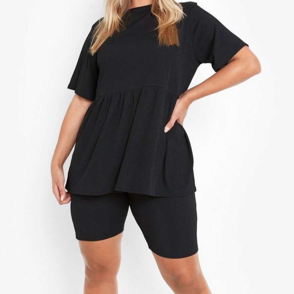Biker short set